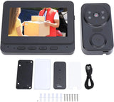 Smart Video Doorbell, 4.3-Inch Display for 2-Channel Audio Intercom