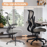 JHK Ergonomic Mesh Lumbar Support Office Desk Computer Chair High Back