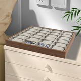 6/12/20/24/30Slots Large-capacity Watches and Glasses Display Box  Suitable for Hold Glasses Watches Jewelry Rings