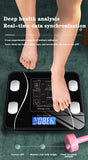 Body Fat Scale Smart Wireless Digital Bathroom Weight Scale Body Composition Analyzer With Smartphone