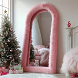 DDHOME 32"x71" Full Length Mirror Free Standing Floor Mirror Wall Mounted