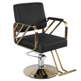 Barber Chair Capacity 420 Lbs Hair Salon Chair with Heavy Duty Hydraulic Pump 360 Swivel