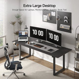 Electric Lifting Table, Square Standing Computer Desk Stand Up Desk With 4 Legs