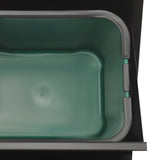 15 Gallons Tilt Out Trash Bin Waste and Recycling Cabinet with 2 Buckets