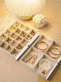 1PC Necklace Earrings Jewelry Storage Organizer Box, Ideal choice for Gifts