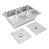 13.5L/14.26Qt Electric Chafing Dish Buffet Set, Stainless Steel Buffet Server, Food Warmer