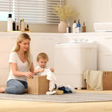 Portable Washing Machine 16lbs Compact Portable Washer 9.6lbs and Dryer(6.4lbs) Combo with Timer Knobs