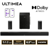 ULTIMEA Skywave Home Cinema System Soundbar Wireless Subwoofer