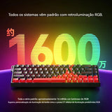 AULA WIN60 HE Magnetic Keyboard 21 Keys Butterfly Keycaps Wired Trigger