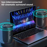 Zealot S49 20W Portable Ourdoor Wireless Subwoofer Speaker,Waterproof IPX 6,Dual Pairing,