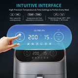 ULTREAN 8.5L Air Fryer Electric Hot fryer Oven Oilless Cooker with LCD Touch Control