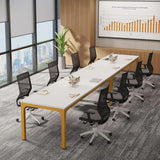 Large 6.5ft Office Conference Table, 78.74 W x 27.56 D, Ideal for Seminars