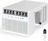 U-Shaped Window AC with Dehumidifier, 12,000 BTU, Cools 550 Sq Ft.