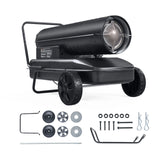 SucceBuy Portable Torpedo Diesel Space Heater W/ Thermostat Tank Energy