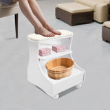 Foot Rest Pedicure Manicure Funiture Trolley