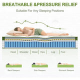 BedStory Cooling Hybrid Mattress Hotel Collection Lumbar Shoulder Support