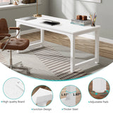 Tribesigns Modern Computer Desk, 63 x 31.5 inch Large Executive Office Desk Computer Table Study Writing Desk Workstation