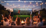 150 inch Projector Screen with Stand for Sports events & Football Match