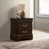 Demetra 2-Drawer Nightstand with Bail Handle
