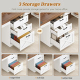 Farmhouse Style 96.5 Inch Double Computer Desk 2 Person with Drawers Storage Shelves