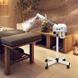 750ml Ozone Facial Steamer Height Adjustable Sprayer 360° Rotatable Movable Skin Care Equipment