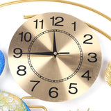 36.6 * 25.6in Modern Wall Clock Metal Creative Wall Watch Silent Wall Clock