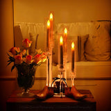16PCS Clear Candle Holder for Wedding Christmas Party