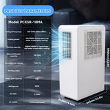 Portable Air Conditioner Mobile Air Cooler Dehumidifier w/4H Timer Remote