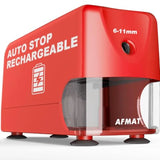 Electric Pencil Sharpener Cordless and Rechargeable Heavy Duty Classroom Pencil Sharpeners