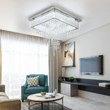 VETRULUS Modern Luxury Crystal Led Pendant Light Rain Drop Chandelier Ceiling Lamp Dining Living Room Nordic Decor Hanging