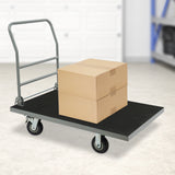 2500 LBS Dolly Cart Heavy Duty Push Cart Extra Large Platform Truck