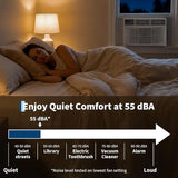12000 btu Window Air Conditioner W/ Wi-fi Enabled, Cooling Up To 550 sq.ft