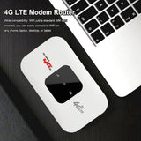 4G/5G Mobile WIFI Router 150Mbps 4G LTE Wireless Router 2500mA Portable