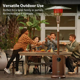55,000 BTU Propane Patio Heater, Portable Outdoor Heater for Large Spaces