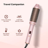 Valentine Gift Hair Curler Straightener Electric Hair Brushes Hot Comb Professional Curling Iron Heated