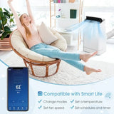 Portable air conditioner with heat for home office, 15000 BTU, up to 800 sq.ft.