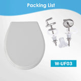 Sainos Duroplast Wc sitz mit absenkautomatik Toilettendeckel mit Soft-Close Toilettensitz