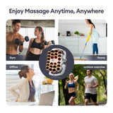 24-Head Fascia Vibration Body Massage Gun for Back Neck Shoulder Waist