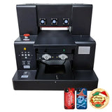 VEVOR UV Printer A4  Size Label Phone Case Flatbed UV Printer with Varnish A4 UV Printer Sticker For Bottle Acrylic Glass