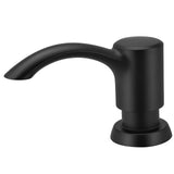 Samodra Nickel Soap dispenser Black Kitchen sink Counter Liquid Soap Dispenser Bottle-MD DC PRINT