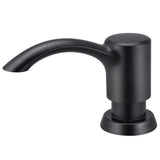 Samodra Nickel Soap dispenser Black Kitchen sink Counter Liquid Soap Dispenser Bottle-MD DC PRINT