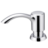 Samodra Nickel Soap dispenser Black Kitchen sink Counter Liquid Soap Dispenser Bottle-MD DC PRINT