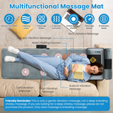 Full Body Vibration Massage Mat with Neck & Foot Massager
