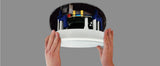 Herdio 5.25” 4PCS Flush Mount Bluetooth Ceiling Speaker System Max Power 600W Great For Humid Indoor