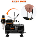 SucceBuy Professional Dual-Action Airbrush Kit 120W Electric Spray Gun Air Brush Painting