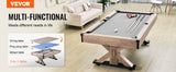 VEVOR 7ft 3-in-1 Billiards Table Combo Set with Dining Pool and Tennis Table