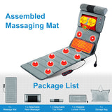Full Body Vibration Massage Mat with Neck Kneading Massager for Family