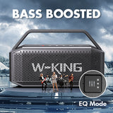 IPX6 Portable Waterproof Loud Bluetooth Speakers Wireless with Subwoofer