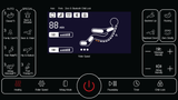 Global Home Black Massage Chair with a Tablet Controller