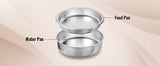 SucceBuy Roll Top Chafing Dish Buffet Set 6 Qt 2 Pack Stainless Steel Chafer